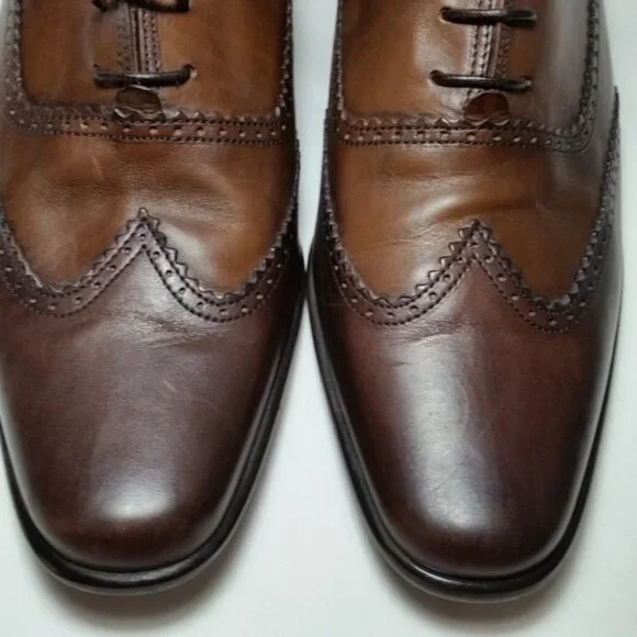 NWOT Ingledew\'s Oxford Wingtip Shoes Brown sz 8.5 Ingledew main image 3